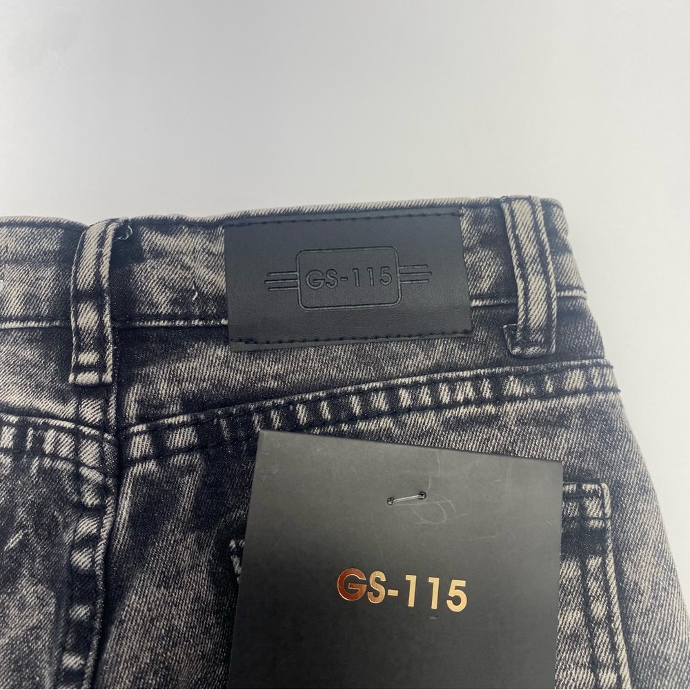 GS-115 Black boy's denim shorts size 3T Black 5 Pocket 3T New - Picture 11 of 15